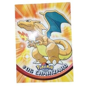Pokemon 2000 Topps TV Animation Edition Series 3 Charizard #06